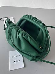Fortok Bottega Veneta The Mini Pouch in Emerald Green 23*13*5cm  - 5