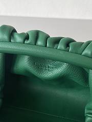 Fortok Bottega Veneta The Mini Pouch in Emerald Green 23*13*5cm  - 4