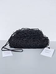 Fortok Bottega Veneta The Sponge Pouch clutch bag Black 22*12*7cm - 1