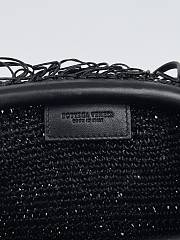 Fortok Bottega Veneta The Sponge Pouch clutch bag Black 22*12*7cm - 5