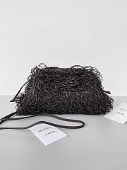 Fortok Bottega Veneta The Sponge Pouch clutch bag Brown 22*12*7cm - 1