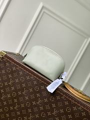Fortok Louis Vuitton Cosmetic Pouch Pale Mint Green Epi leather 12 x 6 x 19cm - 5