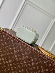 Fortok Louis Vuitton Micro Nice Nano Cosmetic Bag Pale Mint Green Epi leather 14x8.5x10.2cm - 4