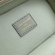 Fortok Louis Vuitton Micro Nice Nano Cosmetic Bag Pale Mint Green Epi leather 14x8.5x10.2cm - 5