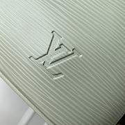 Fortok Louis Vuitton Mini Nice Nano Cosmetic Bag Pale Mint Green Epi leather 13.5 x 12 x 20cm - 2