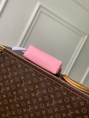 Fortok Louis Vuitton Cosmetic Pouch Epi Leather Pink 12 x 6 x 19cm - 2