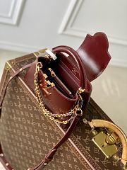 Fortok Louis Vuitton Capucines East-West Burgundy 12 x 8 x 22cm - 5