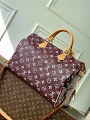 Fortok Louis Vuitton Speedy P9 Bandoulière Burgundy 40 x 26 x23cm - 2