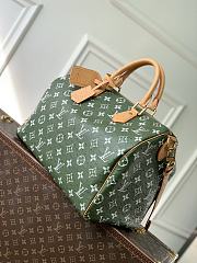 Fortok Louis Vuitton Speedy P9 Bandoulière Emerald Green 40 x 26 x23cm - 4
