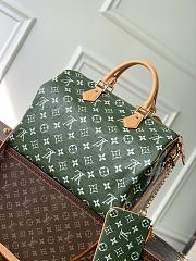 Fortok Louis Vuitton Speedy P9 Bandoulière Emerald Green 40 x 26 x23cm - 3