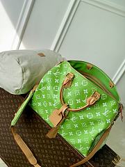 Fortok Louis Vuitton Speedy P9 Bandoulière Emerald Neon Green 40 x 26 x23cm - 4