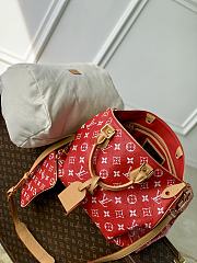 Fortok Louis Vuitton Speedy P9 Bandoulière Red 40 x 26 x23cm  - 6