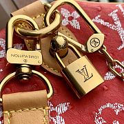 Fortok Louis Vuitton Speedy P9 Bandoulière Red 40 x 26 x23cm  - 5