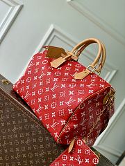 Fortok Louis Vuitton Speedy P9 Bandoulière Red 40 x 26 x23cm  - 2