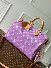Fortok Louis Vuitton Speedy P9 Bandoulière Purple 40 x 26 x23cm - 1