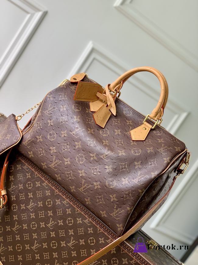 Fortok Louis Vuitton Speedy P9 Bandoulière Brown 40 x 26 x23cm - 1