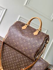 Fortok Louis Vuitton Speedy P9 Bandoulière Brown 40 x 26 x23cm - 3