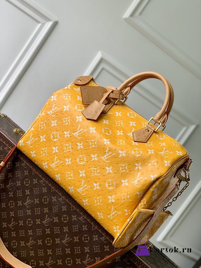 Fortok Louis Vuitton Speedy P9 Bandoulière Yellow 40 x 26 x23cm - 1