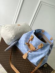 Fortok Louis Vuitton Speedy P9 Bandoulière Light Blue 40 x 26 x23cm - 4