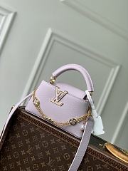 Fortok Louis Vuitton Capucines Daydream Pink 14 × 8 × 21cm - 1
