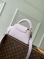 Fortok Louis Vuitton Capucines Daydream Pink 14 × 8 × 21cm - 2