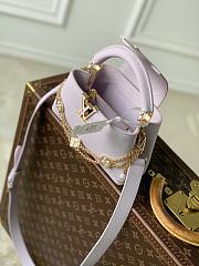 Fortok Louis Vuitton Capucines Daydream Pink 14 × 8 × 21cm - 3