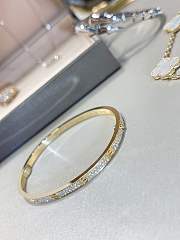 Fortok Cartier Love bracelet Gold With Diamond - 1