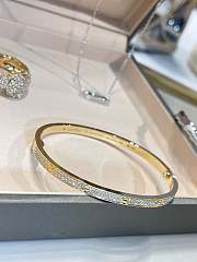 Fortok Cartier Love bracelet Gold With Diamond - 6