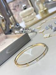Fortok Cartier Love bracelet Gold With Diamond - 2