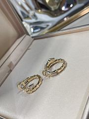 Fortok Bvlgari gold hoop earrings - 1