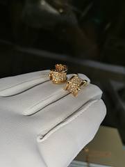 Fortok Bvlgari B.zero1 earrings Gold Diamond - 5