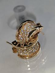 Fortok Bvlgari B.zero1 earrings Gold Diamond - 6