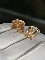 Fortok Bvlgari B.zero1 earrings Gold Diamond - 3