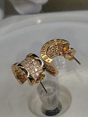 Fortok Bvlgari B.zero1 earrings Gold Diamond - 2