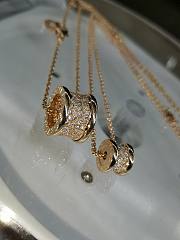Fortok Bvlgari B.zero1 Neclace Gold Diamond - 3