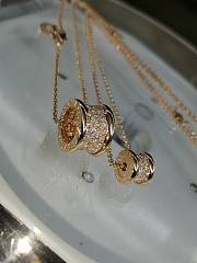 Fortok Bvlgari B.zero1 Neclace Gold Diamond - 4