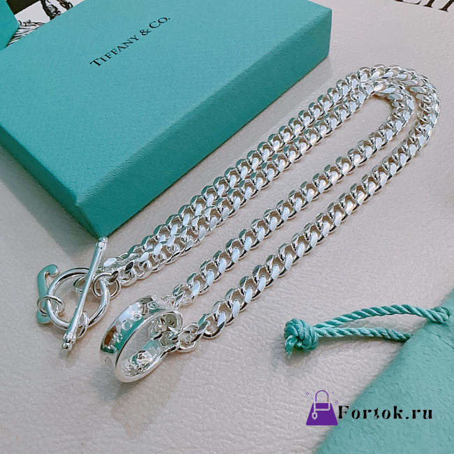 Fortok Tiffany & Co. sterling silver chain necklace - 1