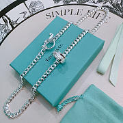 Fortok Tiffany & Co. sterling silver chain necklace - 3