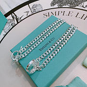 Fortok Tiffany & Co. sterling silver chain necklace - 2