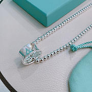 Fortok Tiffany & Co. Return to Tiffany Heart Tag Bead Necklace in sterling silver - 6