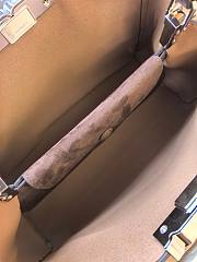 Fortok Tory Burch Eleanor Suede Dark Brown 21 x 32 x 12.8cm - 5