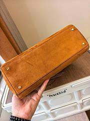 Fortok Tory Burch Eleanor Suede Orange 21 x 32 x 12.8cm - 5