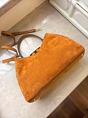 Fortok Tory Burch Eleanor Suede Orange 21 x 32 x 12.8cm - 4