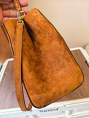 Fortok Tory Burch Eleanor Suede Orange 21 x 32 x 12.8cm - 2
