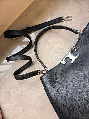 Fortok Tory Burch Eleanor Leather Black 21 x 32 x 12.8cm - 6