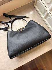 Fortok Tory Burch Eleanor Leather Black 21 x 32 x 12.8cm - 3