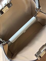 Fortok Tory Burch Eleanor Leather White 21 x 32 x 12.8cm - 6