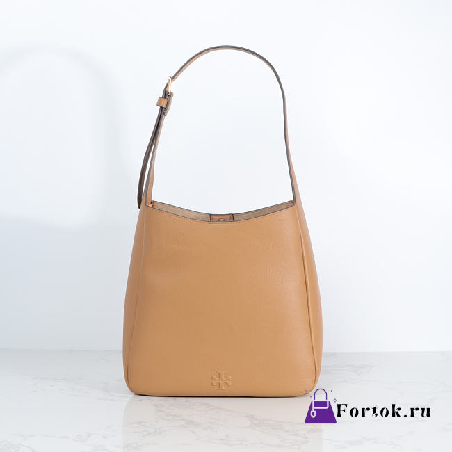 Fortok Tory Burch Thea large bucket bag Brown 29×29×12cm - 1