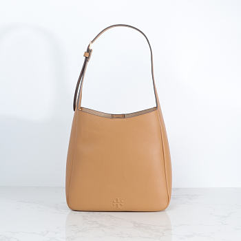 Fortok Tory Burch Thea large bucket bag Brown 29×29×12cm