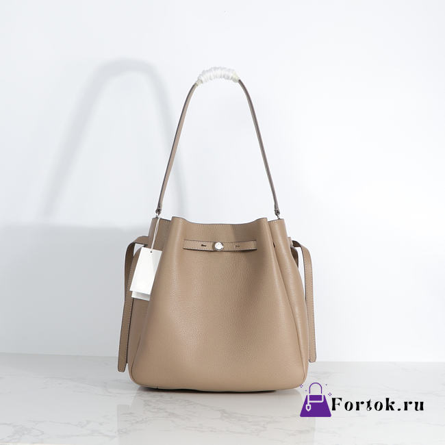 Fortok Tory Burch Romy bucket bag Ebony 33×32×13.5cm - 1